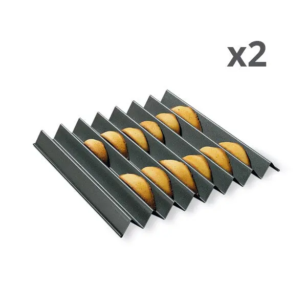 2-Pack Wolf-Teeth Grill Plates – 30 Cm Each – Mathon 1