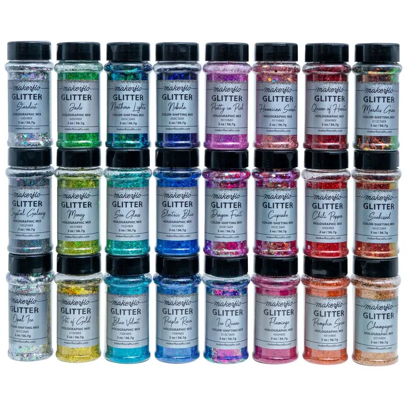 24-Piece Chunky Glitter Variety Pack 1