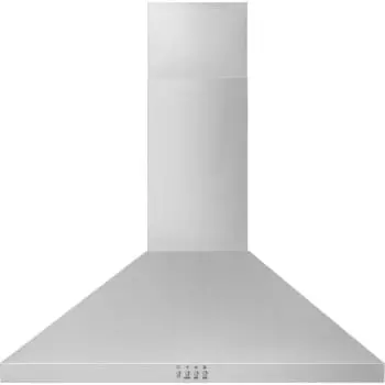 30-Inch Wall-Mount Range Hood With 400 Cfm Motor, 3-Speed Control, Led Task Lights, Dishwasher-Safe Filters & Flexible Venting 1