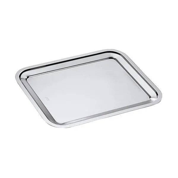 35 Cm Rectangular Stainless Steel Serving Tray By Inoxriv (Dribbling Series) 1