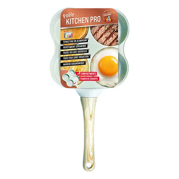 4-Section Pancake Griddle Pan, Kitchenpro 1