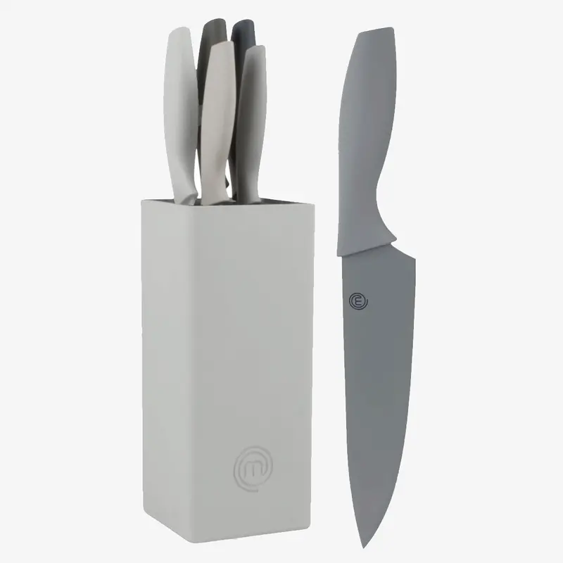5-Piece Knife Set With Storage Block 1