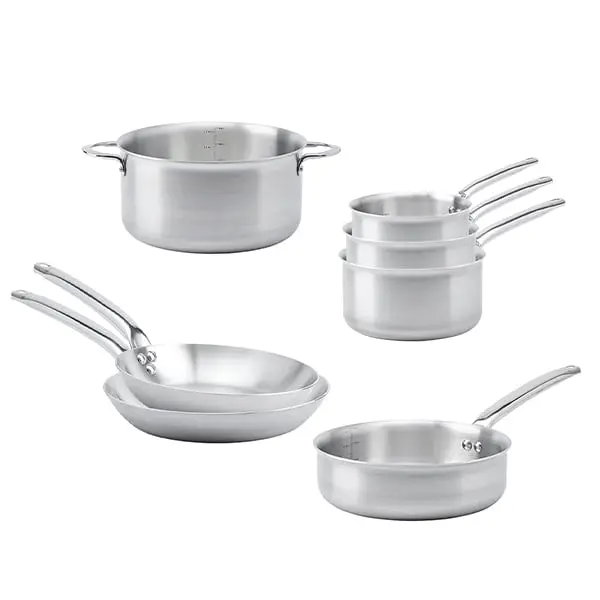 7-Piece All-Stainless Steel Cookware Set – Alchimy Collection By De Buyer 1