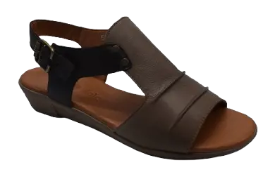 Aces Two-Tone Shoe – Darkstone & Chocolate 1