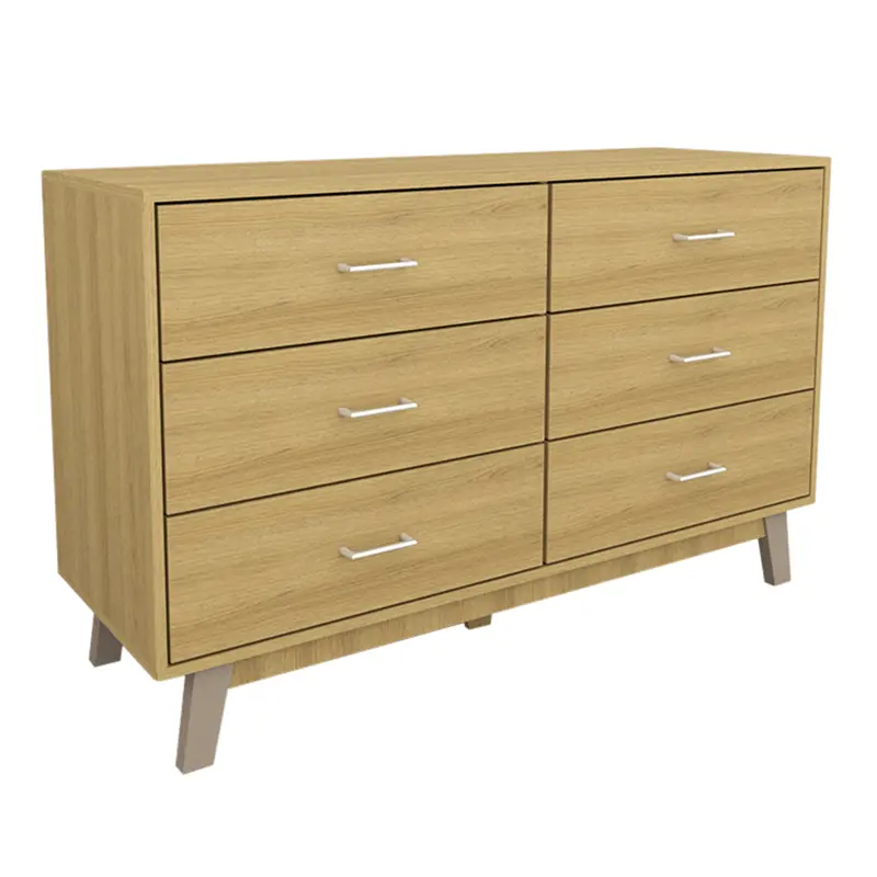 Aiden 6-Drawer Wooden Chest Of Drawers 1