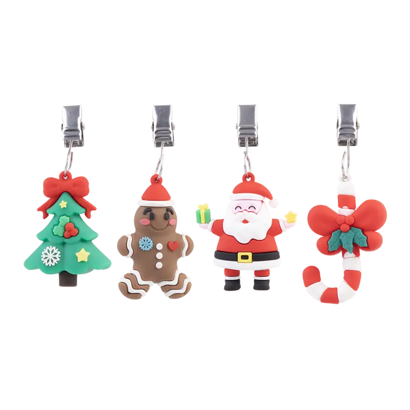 Alfresco Lane Holiday-Themed Tablecloth Anchors – Set Of 4 1