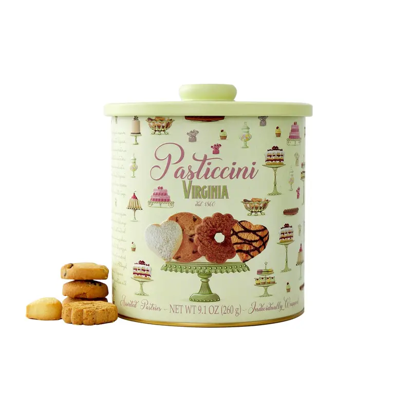 Amaretti Virginia Gourmet Assorted Biscuit Gift Jar 1