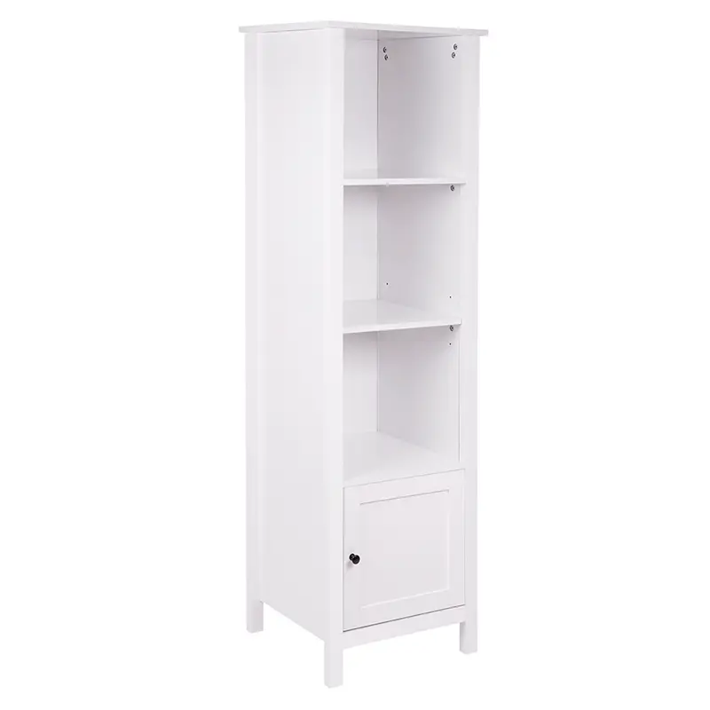 Amber Closed-Door Bookshelf – 100 Cm Tall Storage Cabinet 1