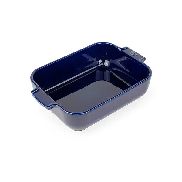 Appolia Blue Rectangular Oven Dish – 25 Cm Ceramic By Peugeot 1
