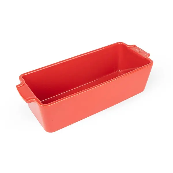 Appolia Red Loaf Pan – 31 Cm Ceramic Cake Mold By Peugeot 1
