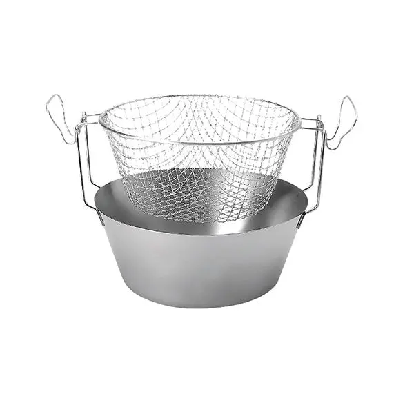 Artame 26 Cm Stainless Steel Northern-Style Deep Fryer 1