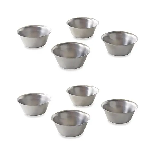 Artame Portuguese Pastéis De Nata Flan Mould Set – 8-Piece Original Design 1