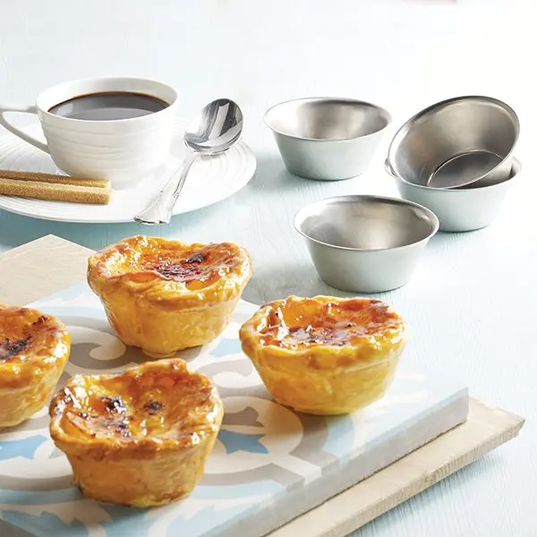 Artame Traditional Portuguese Pastéis De Nata Molds – Set Of 4 Unique Shapes 1