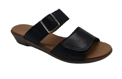 Asha Women’S Slip-On Shoe In Black 1
