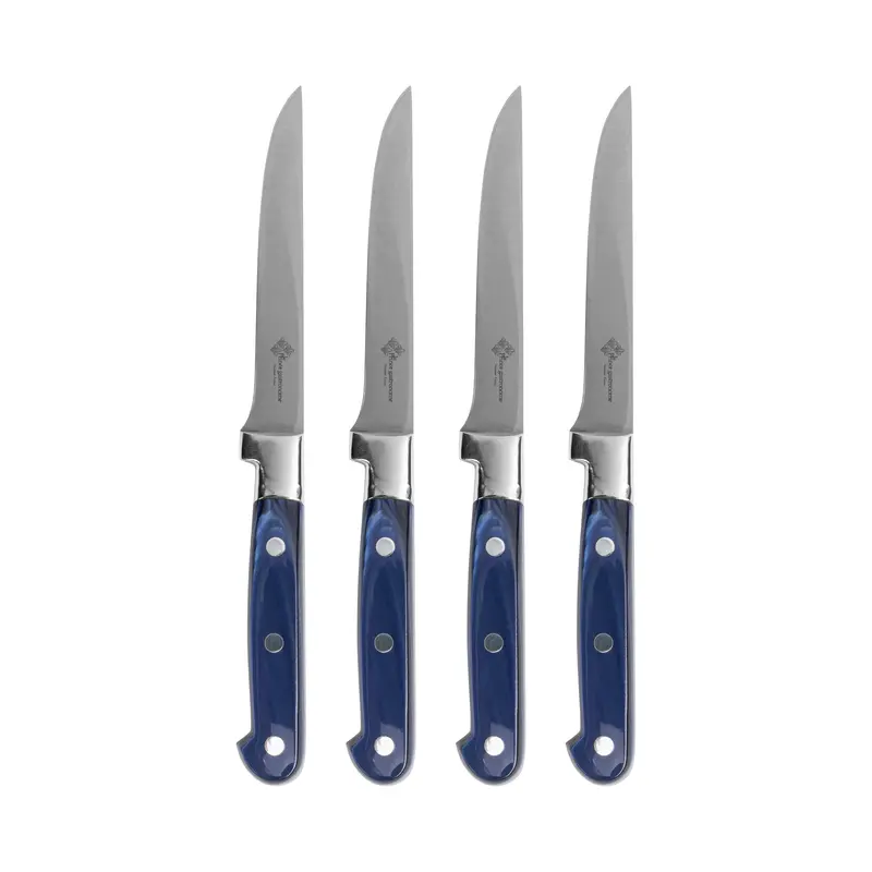 Au Nain Pearlized Handle Steak Knife Set (4-Piece) 1