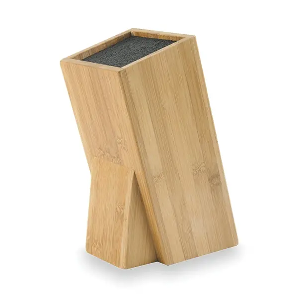 Authentic Bamboo Knife Block By Pradel Jean Dubost 1