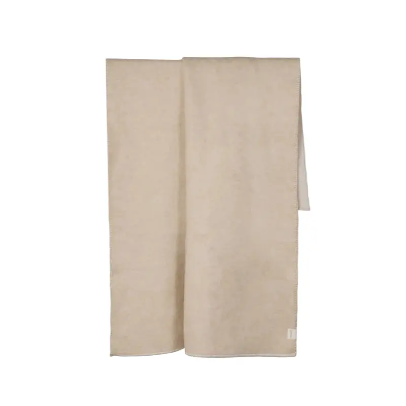 Avalon Ivory Knit Throw Blanket 1
