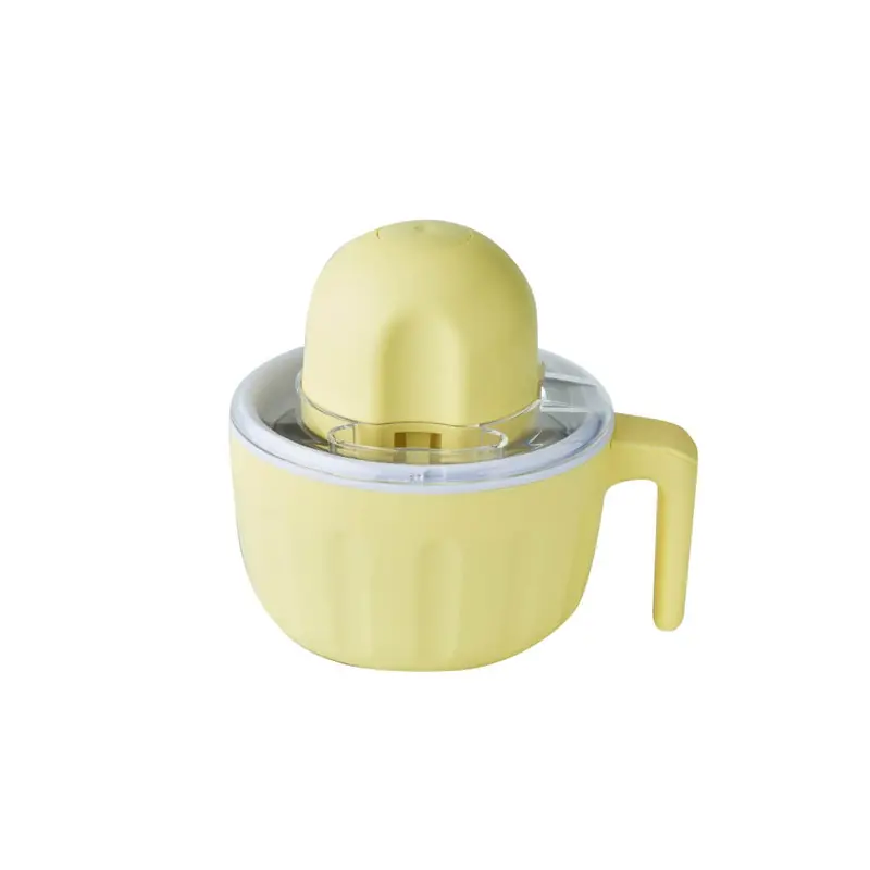 Avanti Cordless Ice Cream Maker – Lemon Flavor, 500Ml Compact Churn 1