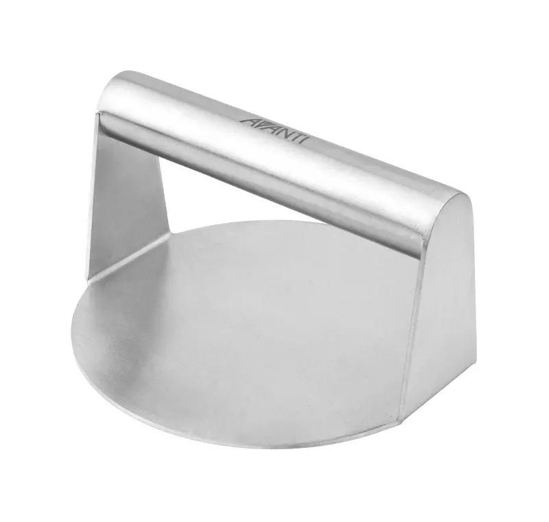 Avanti Stainless Steel Burger Masher For Even Patties 1