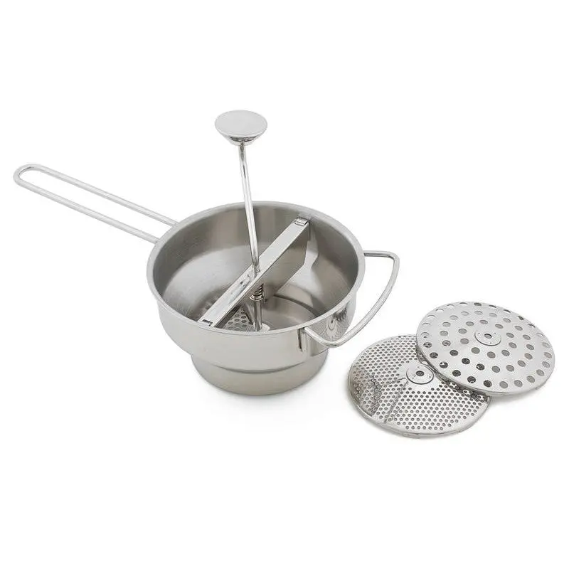 Avanti Stainless Steel Rotary Mouli Grater For Fine Or Coarse Prep 1