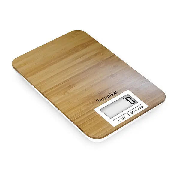 Bamboo Digital Kitchen Scale – 3 Kg Capacity By Terraillon 1