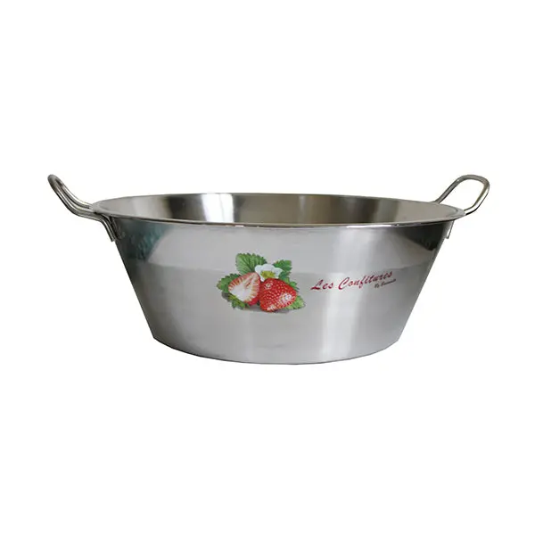 Baumalu Decorative Stainless Steel Jam Pan – 12-Liter Capacity 1