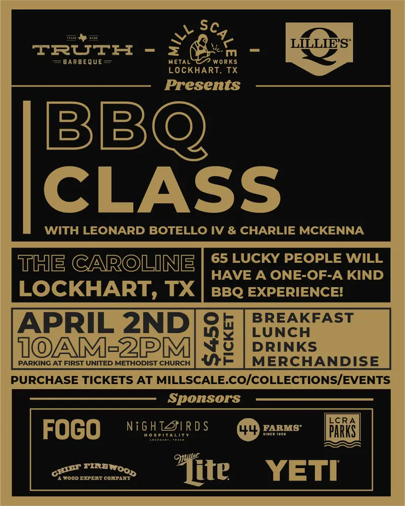 Bbq Workshop With Truth Bbq And Lillie’S Q 1