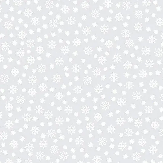 Benartex Alpine Valley First Snow Silver Fabric 1