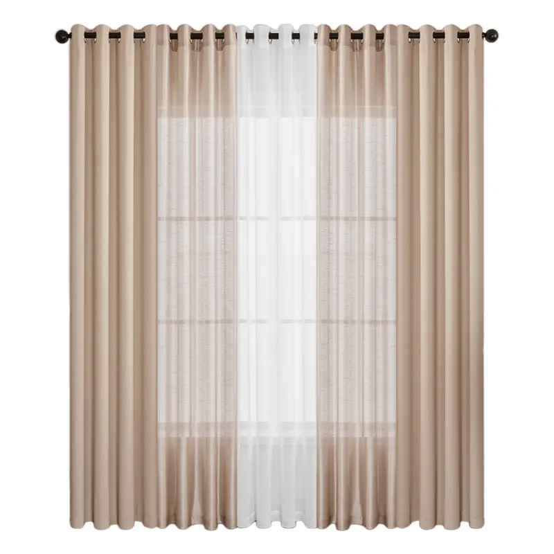 Berend Solid Panel Curtains (Set Of 5, Floor-Length) 1