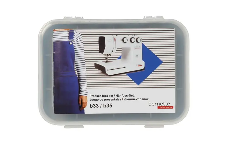 Bernette All-Purpose Sewing Foot Set (10-Piece) For B33 & B35 Machines 1