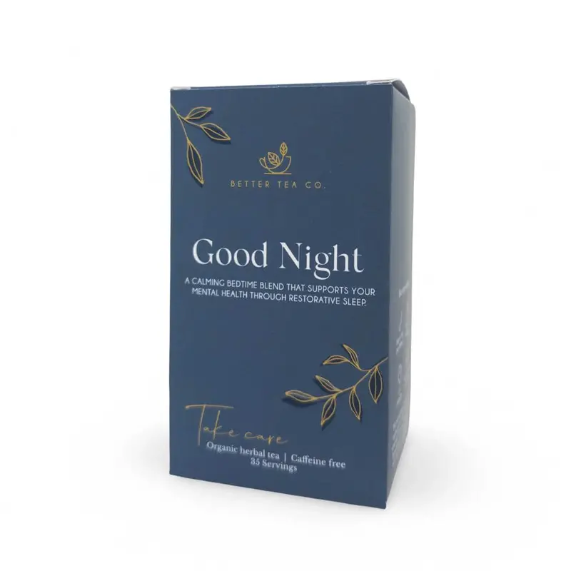 Better Tea Co Good Night Calming Tea Pouch – 35 Servings 1