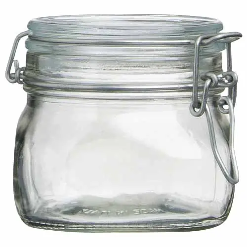 Bormioli Rocco Fido Cliptop Airtight Glass Storage Jar 1