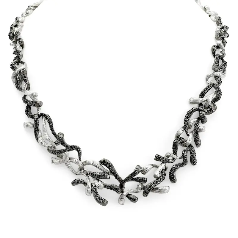 Branch Coral Diamond Accent Necklace 1