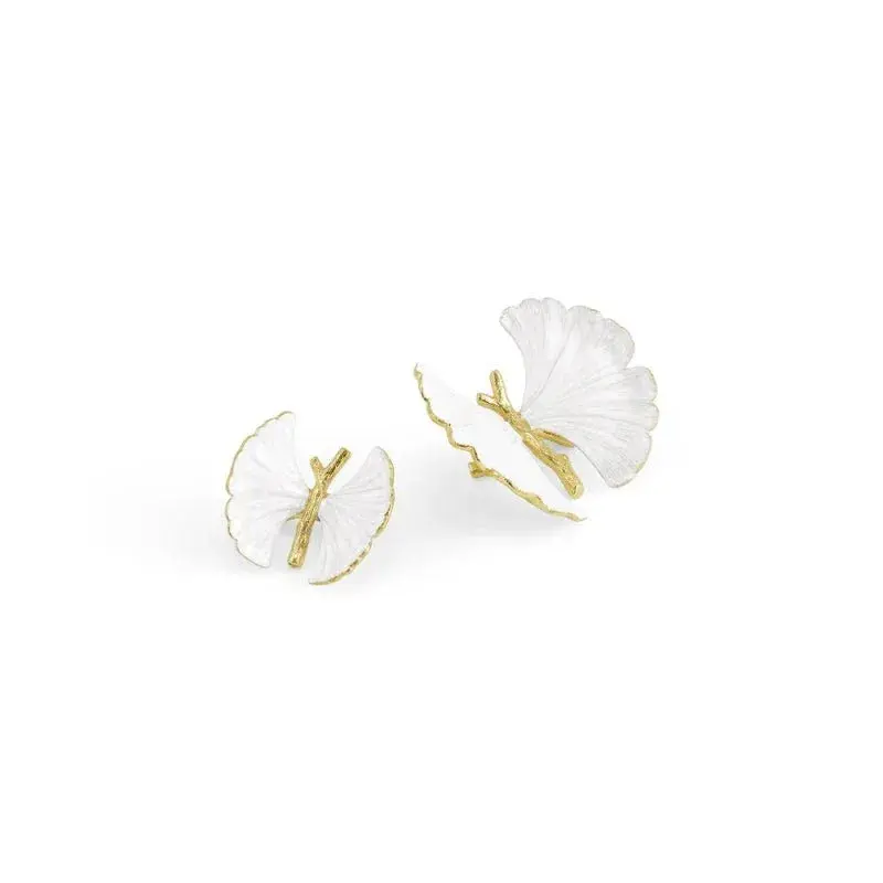 Butterfly Ginkgo Gold Accent Decor Set – Two-Piece Collection 1