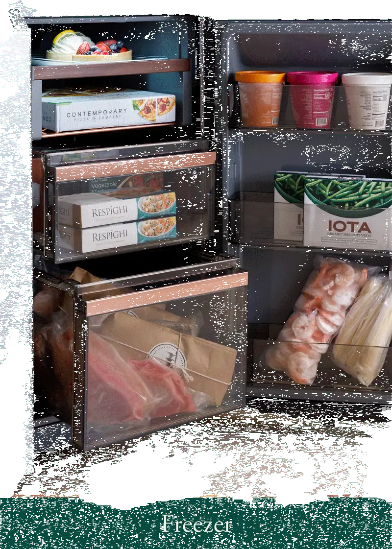 Café Energy Star Counter-Depth Quad-Door Refrigerator – 22.9 Cu. Ft., Platinum Glass & Dual-Dispense Autofill 1