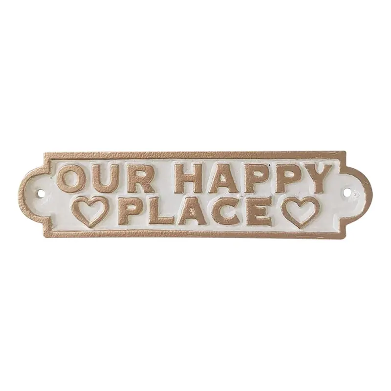 Cast Iron Decorative Sign Holder 1