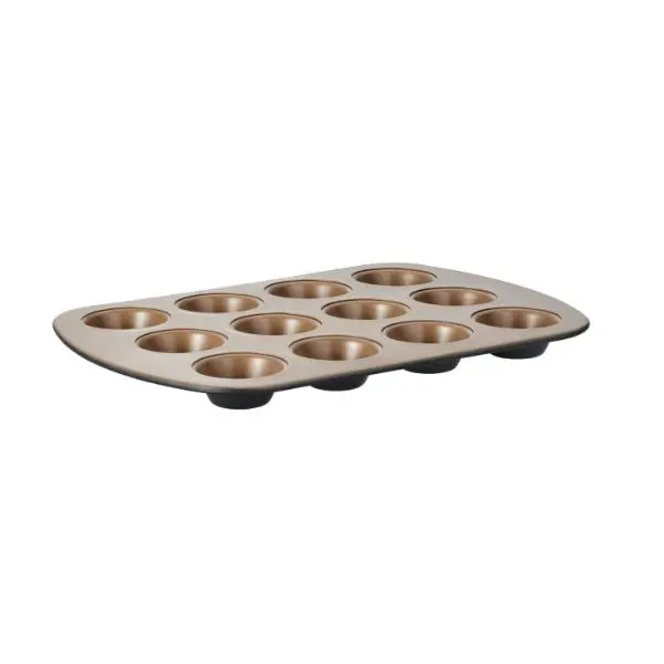 Ceramabake 12-Cavity Mini Muffin Pan – Ceramic Non-Stick Baking Tray 1