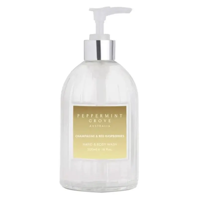 Champagne & Red Raspberries Hand & Body Wash – 500Ml Nourishing Cleanser 1