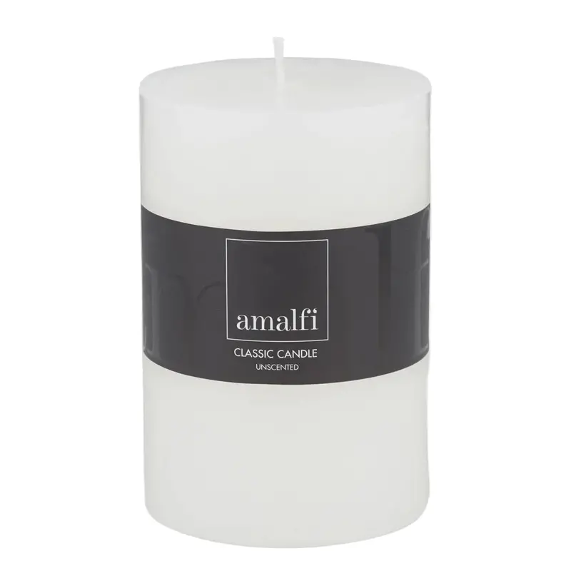 Classic White Pillar Candle – 10Cm X 15Cm 1