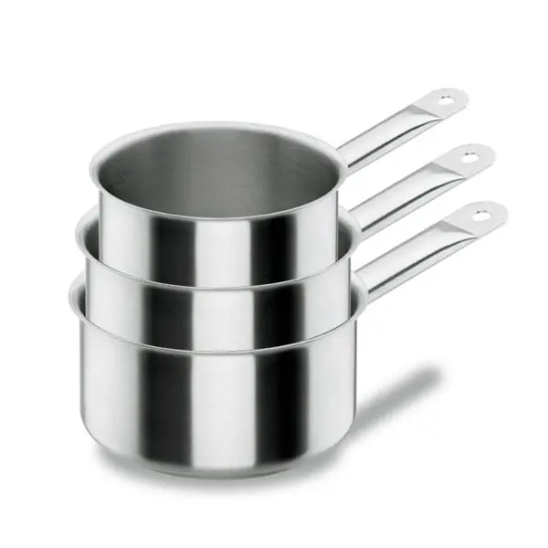 Compact Chef Classic Saucepan Trio – 12 Cm, 14 Cm, 16 Cm (Lacor) 1