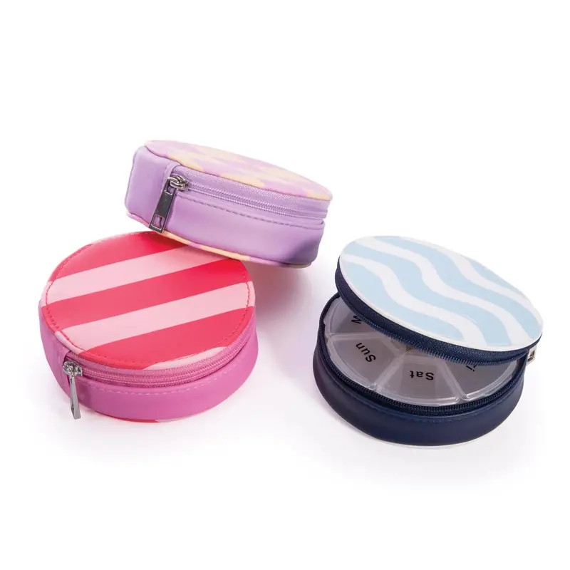 Compact Travel Pill Organizer – Assorted Styles 1