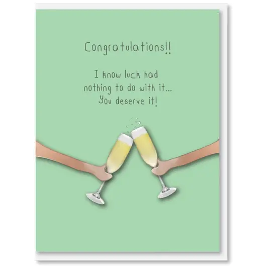 Congratulations Gift Card – Celebratory Design 1
