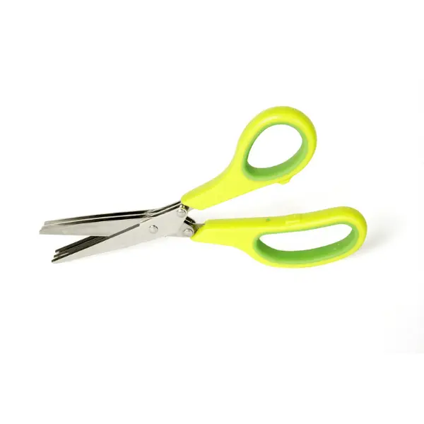 Cuisena Stainless Steel Herb Scissors – 5-Blade Precision Cutter 1