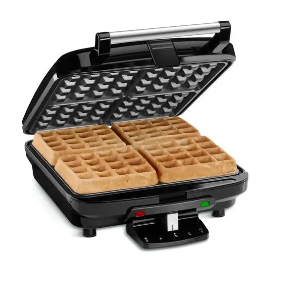 Cuisinart Square Waffle Maker – Non-Stick Plates, Adjustable Browning Control 1