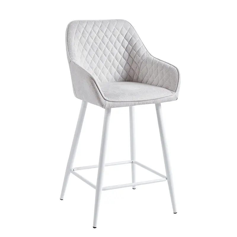 Dante Contemporary Bar Chair With Footrest 1