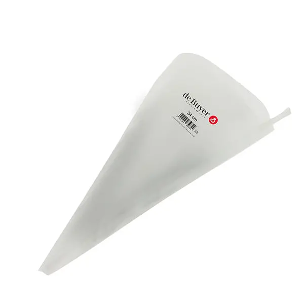 De Buyer Reusable Flexible Piping Bag – 34 Cm Food-Grade Silicone 1