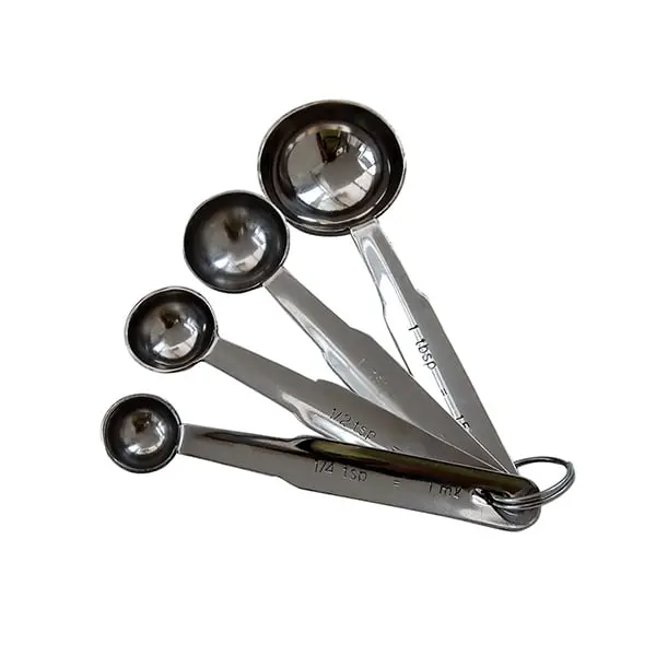 De Buyer Stainless Steel Measuring Spoon Set – 4-Piece Precision Kit 1