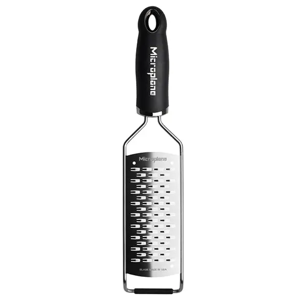 Double-Edged Gourmet Cheese Grater – Black Microplane Design 1