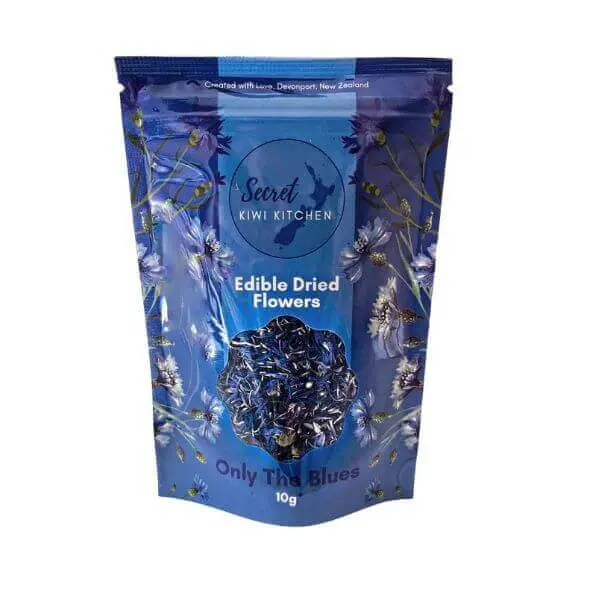 Dried Edible Blue Flowers – ‘Only The Blues’ Gourmet Mix (10G) 1