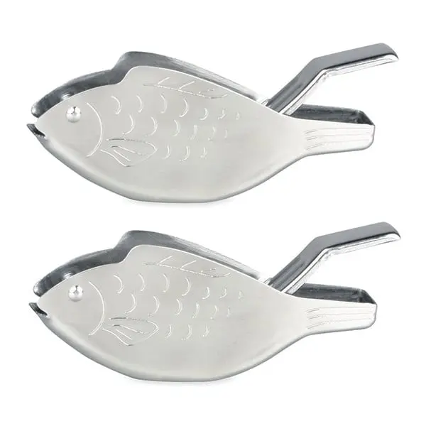 Dual Lemon & Fish Squeezer Set – Stainless Steel Presses 1